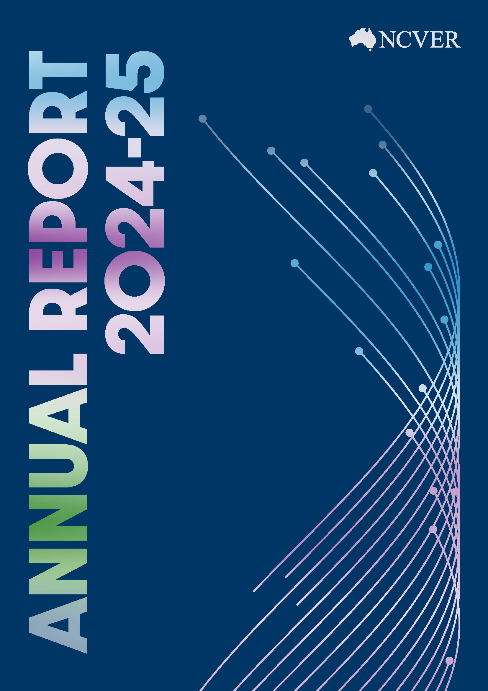 thumbnail of NCVER annual report 24-25 cover